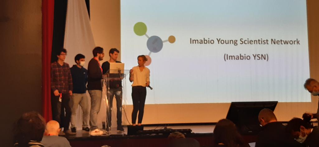 VirAssemblyLab's tweet image. Next generation #MiFoBio organizers already on stage... you did amazing job #ImabioYSN!
