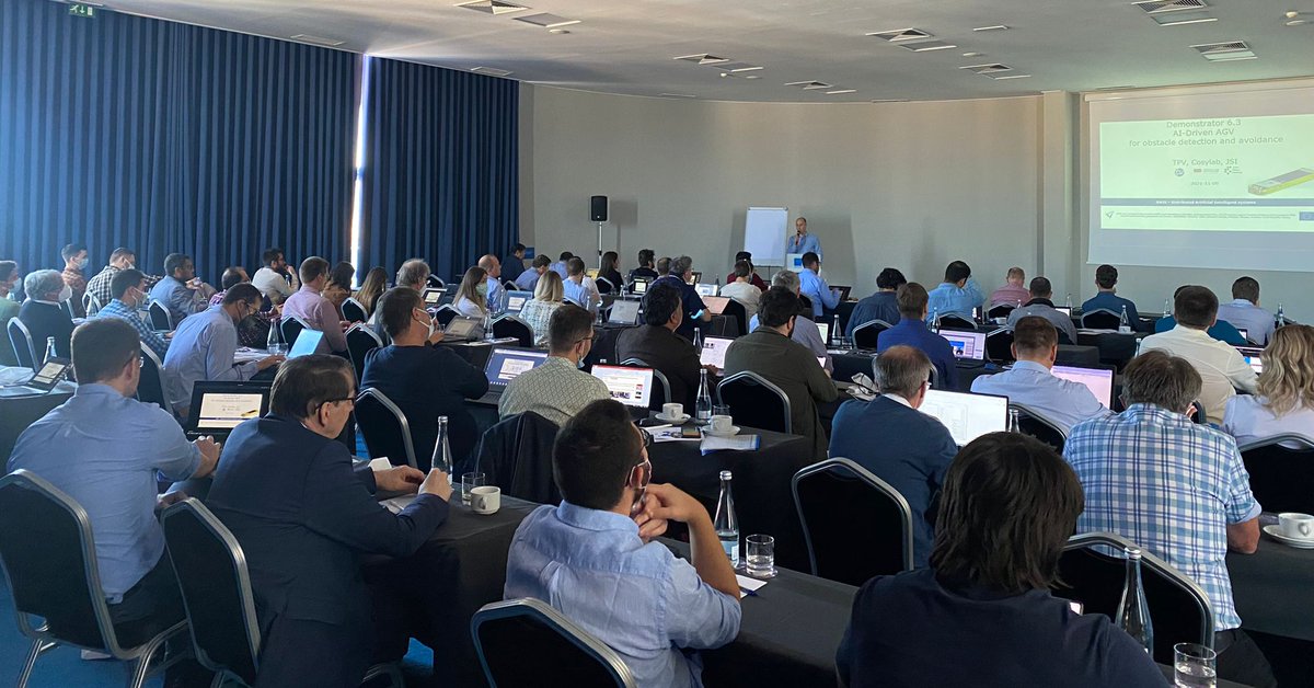 DaisEcsel's tweet image. We just concluded the first day of F2F Consortium Meeting for #DAIS project. Thank you all for your efforts and your work. The room is full. See you tomorrow!
@ECSEL_JU #DAIS #distributedAI #EdgeComputing @vinnovase
