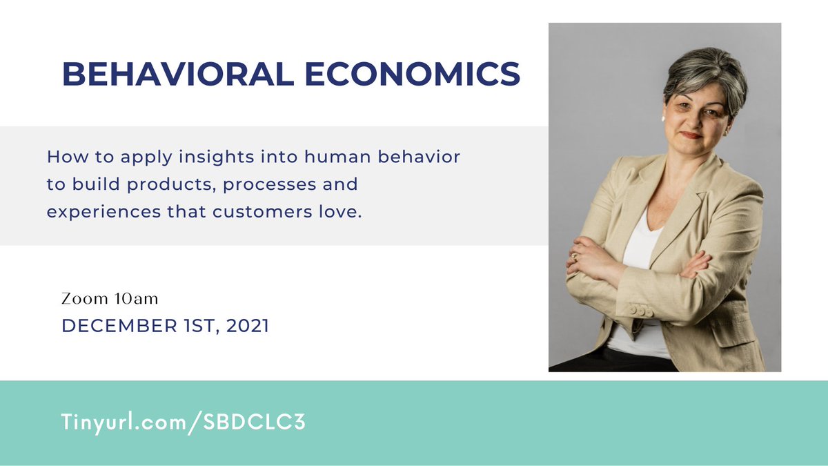 What does this mean for you as a business owner, marketer, or product designer? Should you focus on fun rewards or a low price? Social proof or time saved? What motivates customers? Tinyurl.com/SBDCLC3