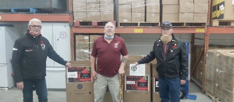 Our Team wrapped up our “Shutout Hunger” Food Drive last night. We were able to donate 572lbs of Non Perishable Items to the YEG Veterans Association <a href="/vafbyyc/">Veterans Association Food Bank</a> <a href="/AEHL_HA/">Alberta Elite Hockey League</a> Thanks <a href="/Oilers_AAA/">Oilers_AAA</a> for the challenge 👍 veteransassociationfoodbank.ca #ShutOutHunger #Foodbank #Donate