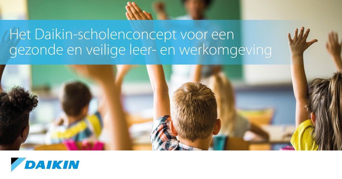 Daikin is dé specialist op het gebied van klimaatsystemen en maakt een gezonde leer- en werkomgeving mogelijk. Dit doen wij o.a. met het Daikin-scholenconcept. Wij vertellen u hier graag meer over tijdens het Duurzame &amp; Gezonde Scholen Congres op woensdag 10 november a.s.