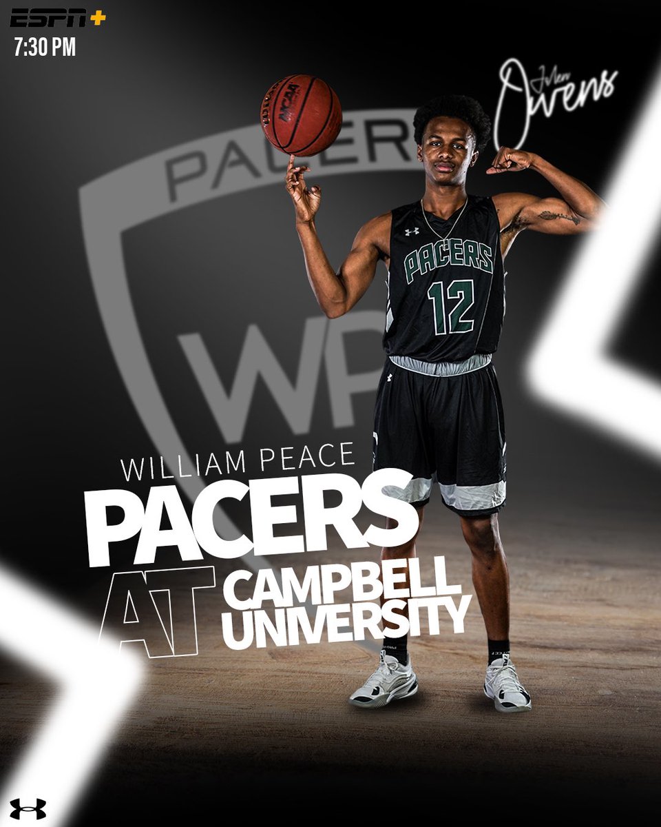GoPeacePacers's tweet photo. GAMEDAY! 🏀🐎

The Pacers start the season tonight against Campbell University at 7:30PM! Catch them on ESPN +! https://t.co/nlgSwupwak
