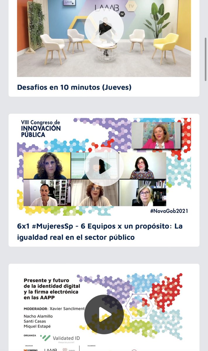 laaab_es's tweet photo. Contenidos disponibles para registrados y no registrados 🙂 Queremos que puedas acceder a los mejores expertos de innovación pública de Iberoamérica #NovaGob2021 en el gran repositorio del #LAAABvirtual
👉🏻 https://t.co/YHS55Y039m https://t.co/Wr3L3lRcUe