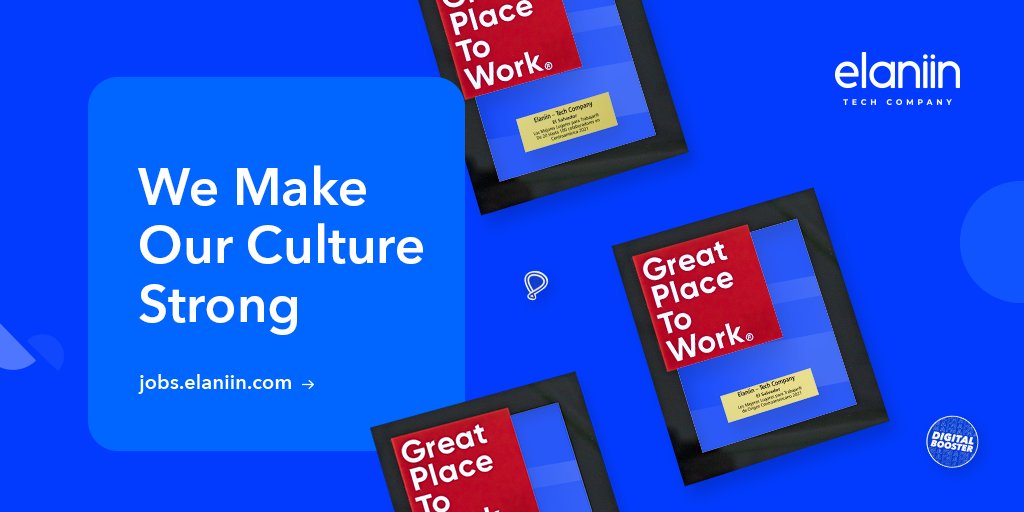 Elaniin's tweet photo. One of the ultimate goals of our corporate culture: having a nice environment within all the departments and the sense that you actually belong there.๐
#Elaniin #TechCompany #LetsInspirePeople #DigitalBoosters https://t.co/EPMC88DRAy