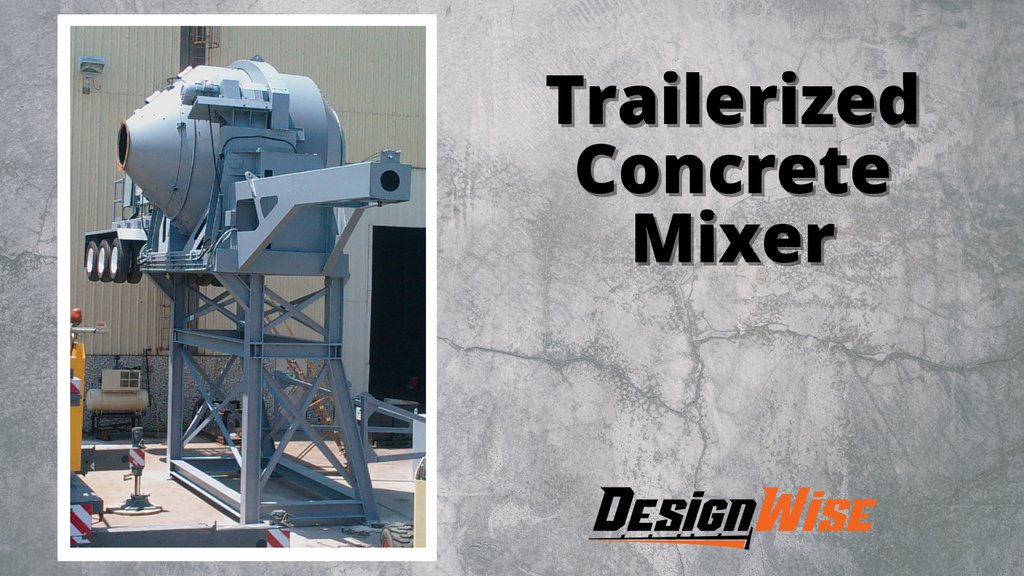 DesignWisePros's tweet photo. Trailerized Mobile Concrete Mixer used with a mobile batch plant, designed for Vince Hagan Company of Dallas, Texas.
✅ Portable
✅ Trailerized
✅ Designed for charging dump trucks and transit mixers
#concrete #batchplant #dumptrucks #prototype #engineering https://t.co/3K5ruQRD5w