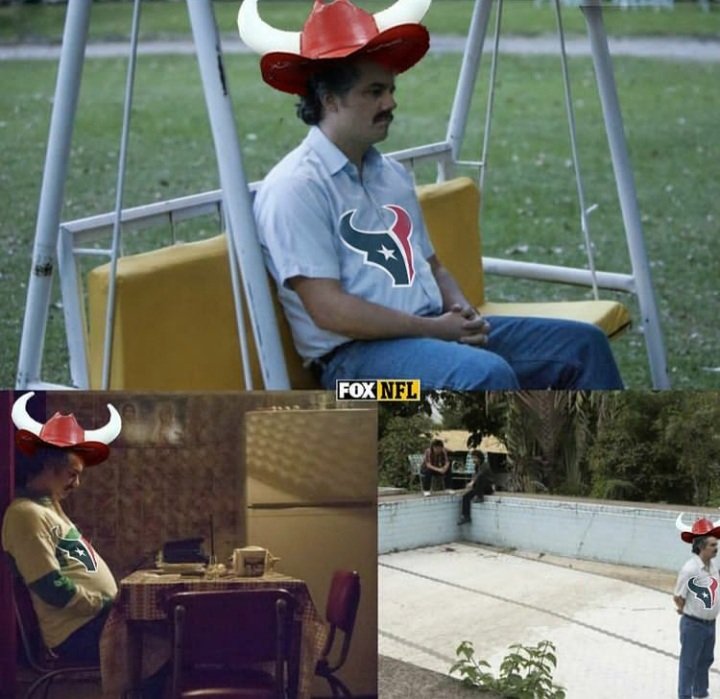 FrTexans's tweet photo. Another day in the life of a Texans fan. https://t.co/1xcP8hDVRg