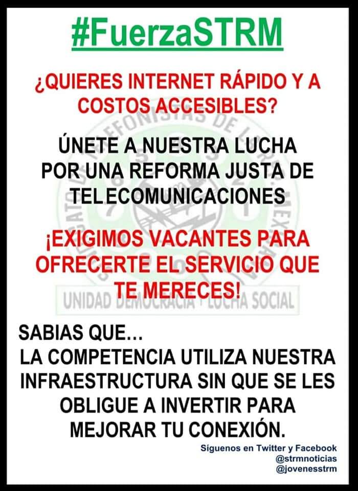 analau_lo's tweet photo. Entiendo tu enojo porque @Telmex no te atiende, porque a mi me da impotencia no poder atenderte!!! #FuerzaSTRM #EnDefensaDelCCT 
#EspecialistasPresentesSTRM Aquí las razones👇🏼 https://t.co/pmKvch3GDD