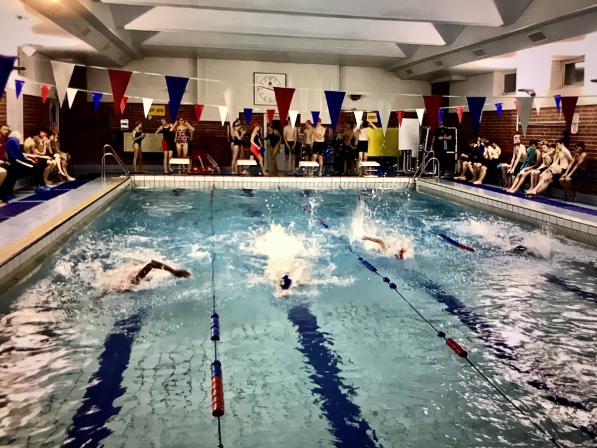 BGSSportsdep's tweet photo. And it’s a win for our first swim fixture of the year! A great sporting atmosphere and wonderful to welcome Ripley St Thomas to our pool. Well done BGS swimmers 💦 https://t.co/jPUGluHccC