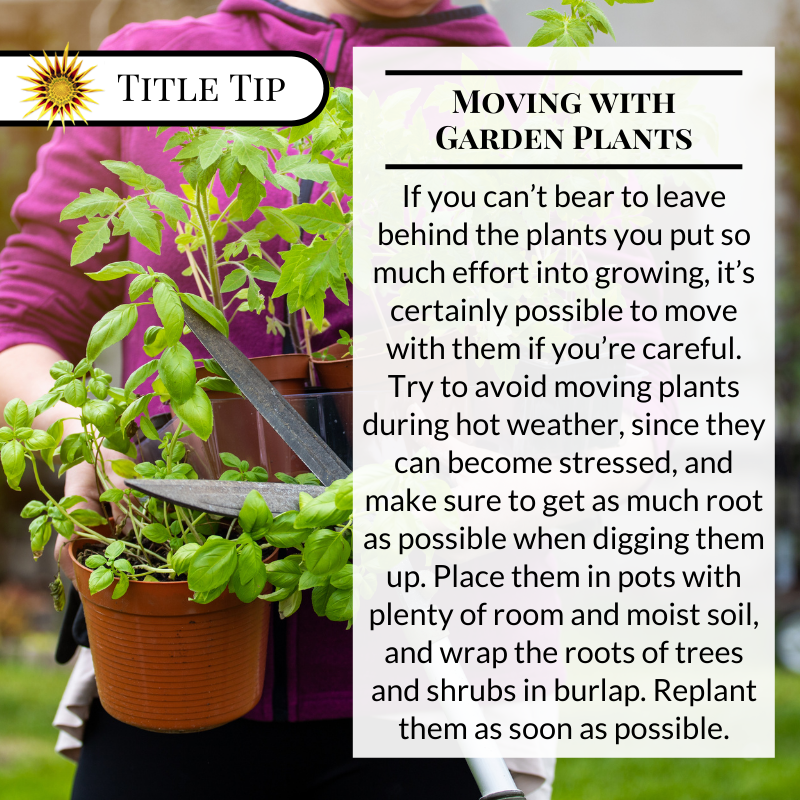 TitleJunction's tweet photo. Before you start digging, make sure the buyer is aware that the plants you plan to take are not part of the deal. Otherwise you could have a very sticky situation when the buyer feels cheated out of a garden. 🌿🌼🌳#TitleTipTuesday https://t.co/ODwE8mWeIh