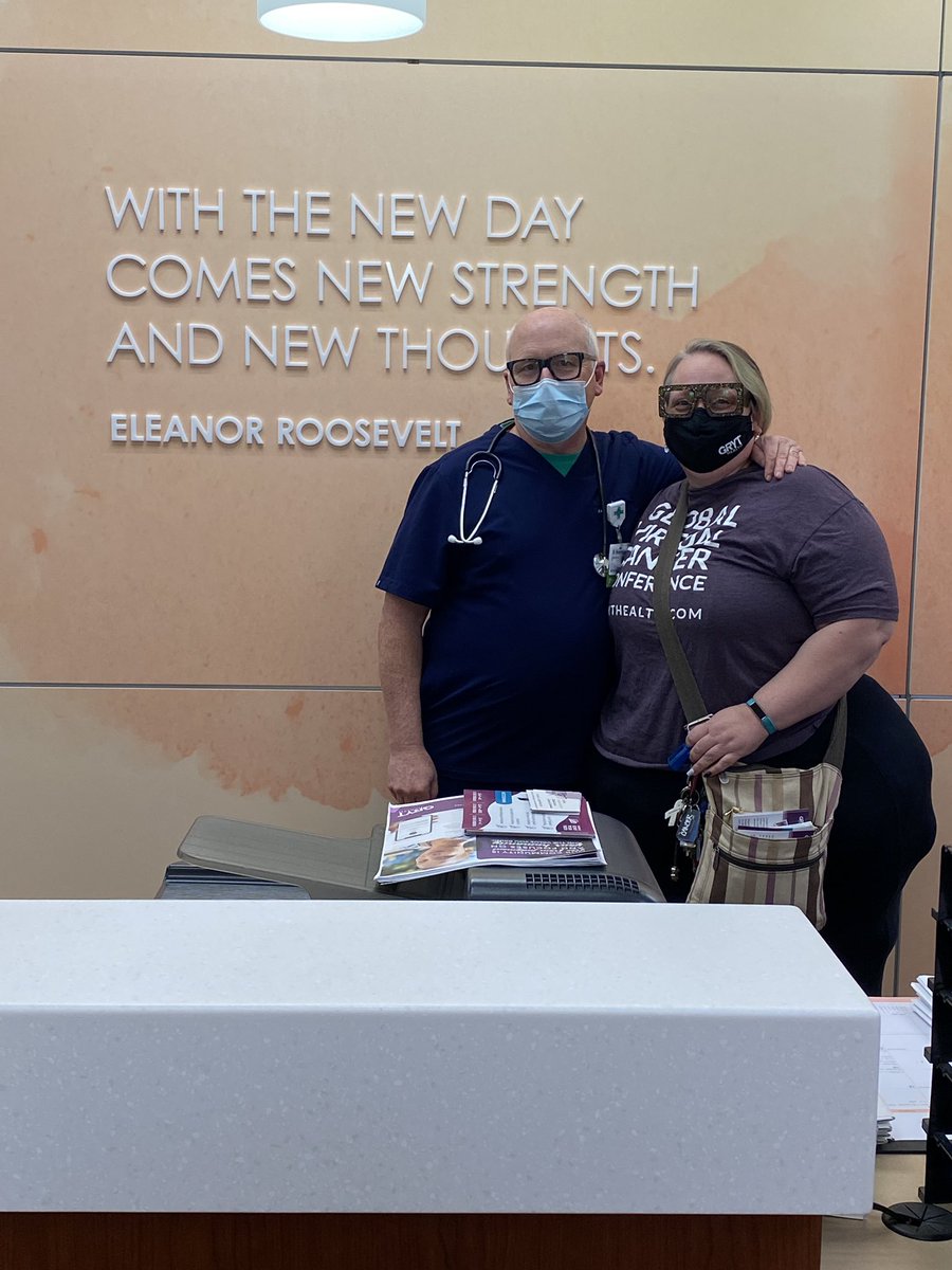 yoURostomy's tweet photo. Officially official now. Just left from my office visit with the incomparable Dr. Waterhouse at @OHC_CancerCare at Mercy West. Scans clear yet again and I’m finally being pushed out to annual visits!!!! #bladdercancer #urostomy #warriormode #takethatcancer https://t.co/bwKCKZWN1g