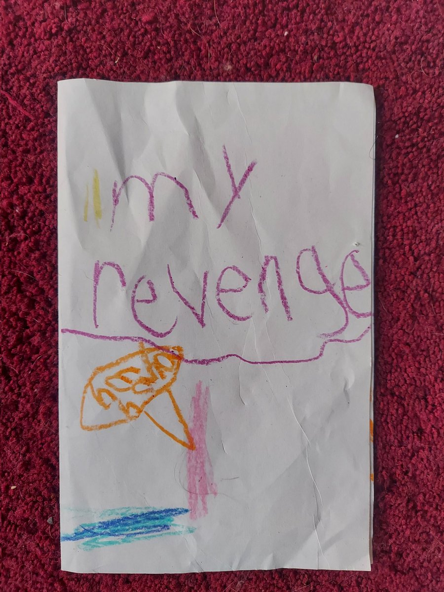 Found this on the floor. What are my kids planning?

#parenting 
#scarychild