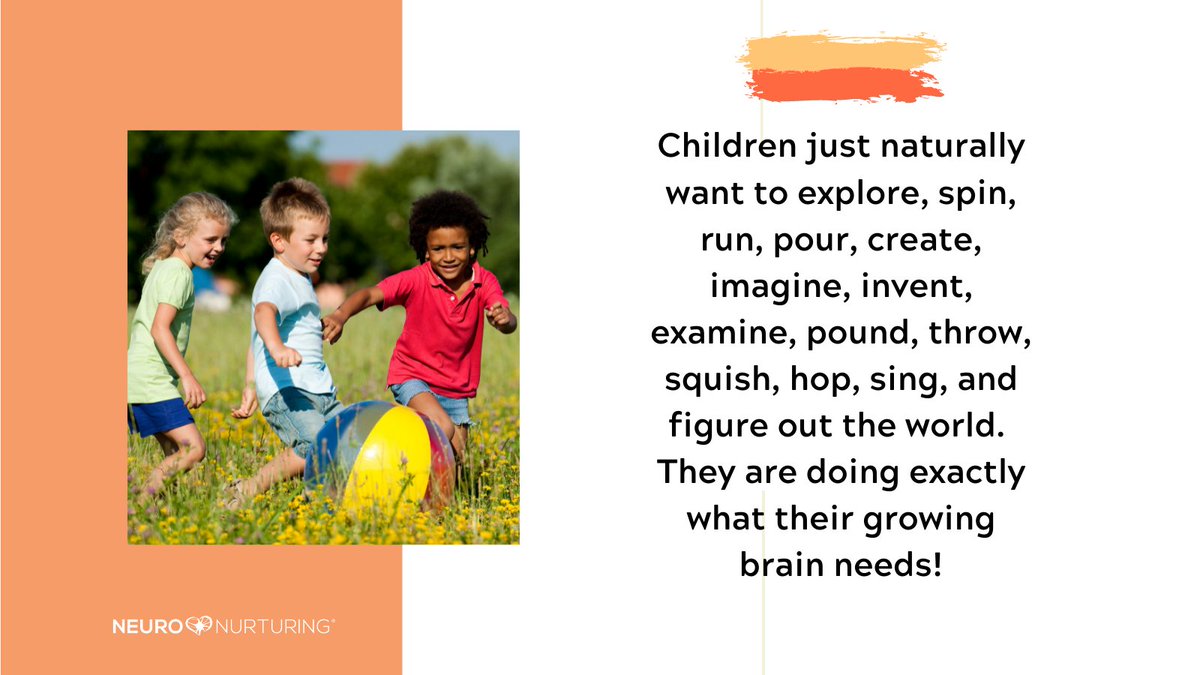 braininsights's tweet photo. Neuro-Nurturing Month - Insight #7  
#Neuronurturing #play #earlyed https://t.co/KIR757wERM