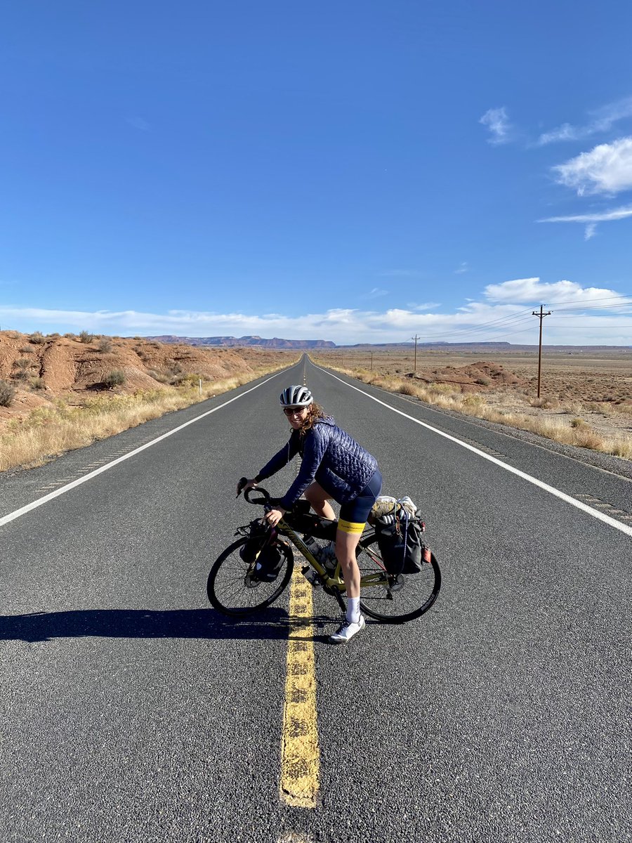 dr_dferguson's tweet photo. Week 6 already! 5881km and a pretty remote but beautiful week mainly in the Navajo Nation reservation. Wonderfully warm and welcoming people, now on into Texas! @supportinform @LEDAortho #orthotwitter https://t.co/2cF3z9FAf1