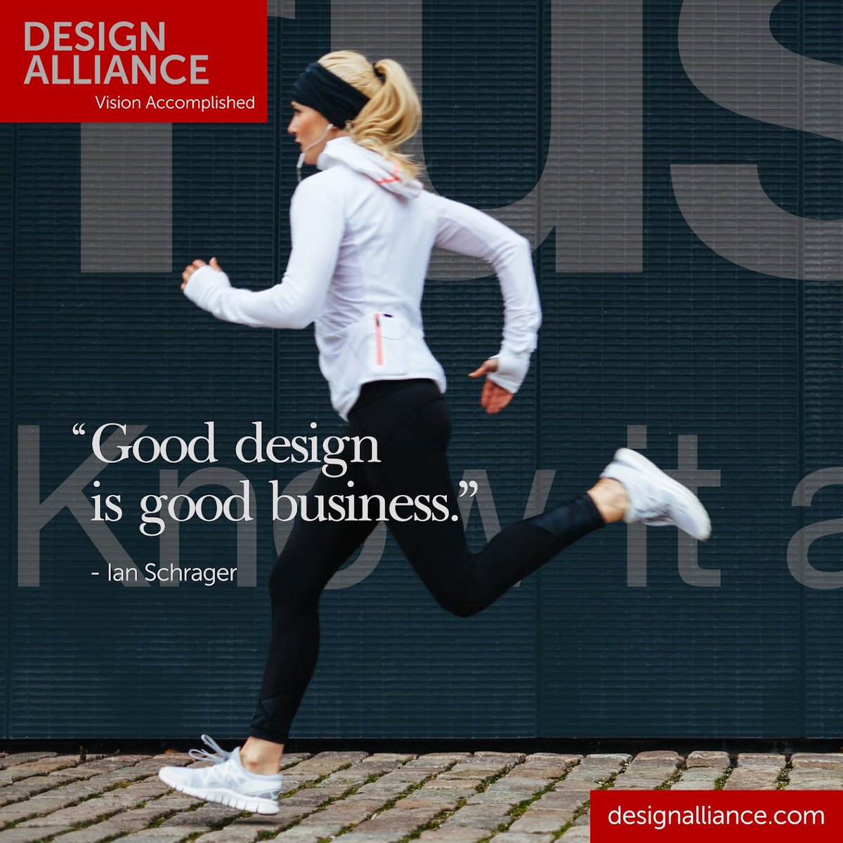 DesignAlliance_'s tweet photo. Good design is good business. ~ Ian Schrager

#brand #strategic #marriott #hospitality #design #businessgrowth #mobile #innovation #leadership #entrepreneurs #startups #ecommerce https://t.co/Rrbq9qe0iA