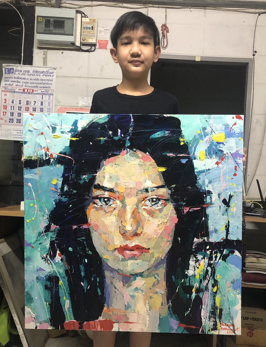 Dawnreal555's tweet image. Painting and drawing are the only things that make me believe there is still good in the world. Drawing is my best friend. I hope you like my dear friend my art.                               foundation.app/@noombuddhanuw…   @withFND