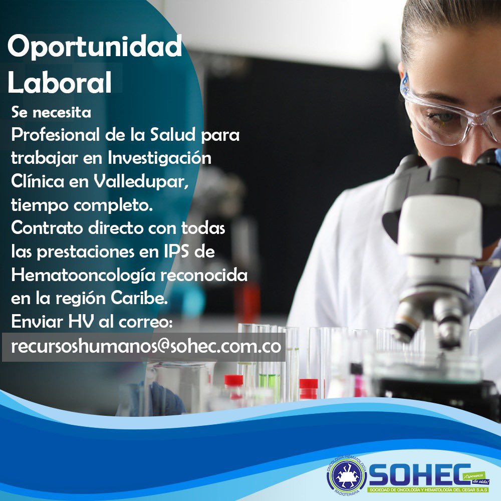 Sociedad de Oncología y Hematología del Cesar SAS tweet media