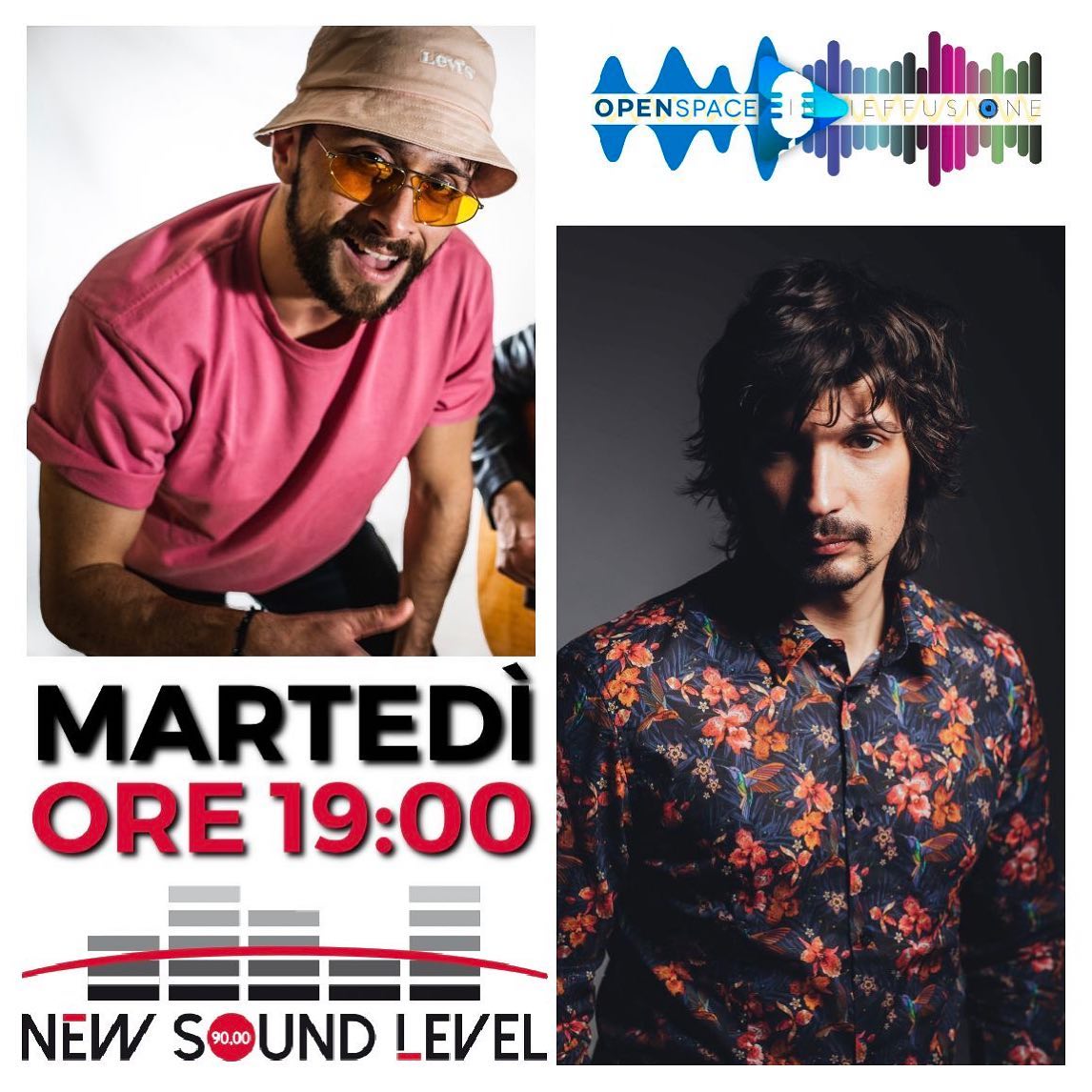 Indieffusione's tweet image. Tra poco, dalle 19 alle 20, non perdetevi #OpenSpaceIndieffusione su #𝗡𝗲𝘄𝗦𝗼𝘂𝗻𝗱𝗟𝗲𝘃𝗲𝗹, insieme a #VincenzoSantoro e #ValentinaNaselli. 📻
Ospiti di oggi, direttamente dalla community: @Carone_Official e #𝗕𝗮𝗹𝗲!