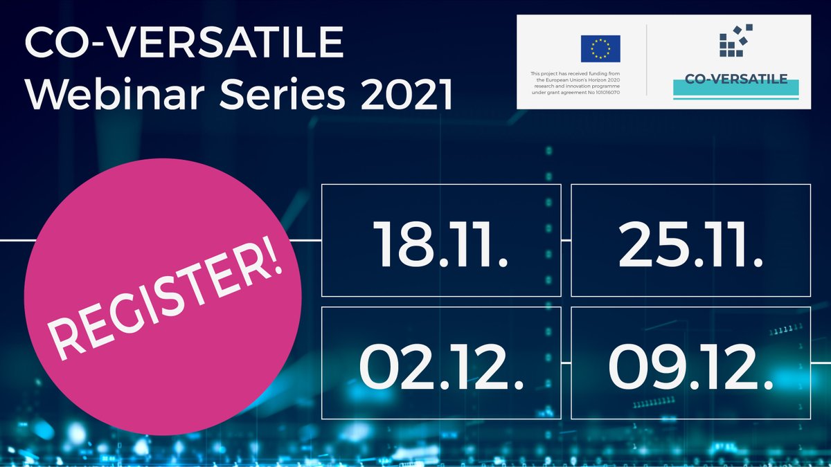 CO-VERSATILE project tweet media