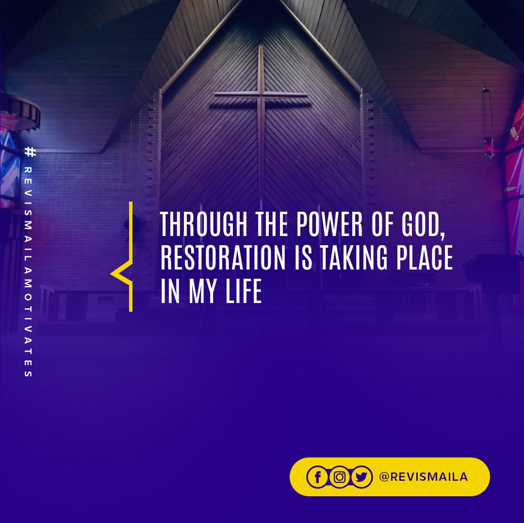 RevIsmaila's tweet photo. There is no life so shattered it cannot be restored
#revismailamotivates #revismaila #icgcyahweh #icgceastlegon #WeAreICGC https://t.co/pMcHEcDPu9