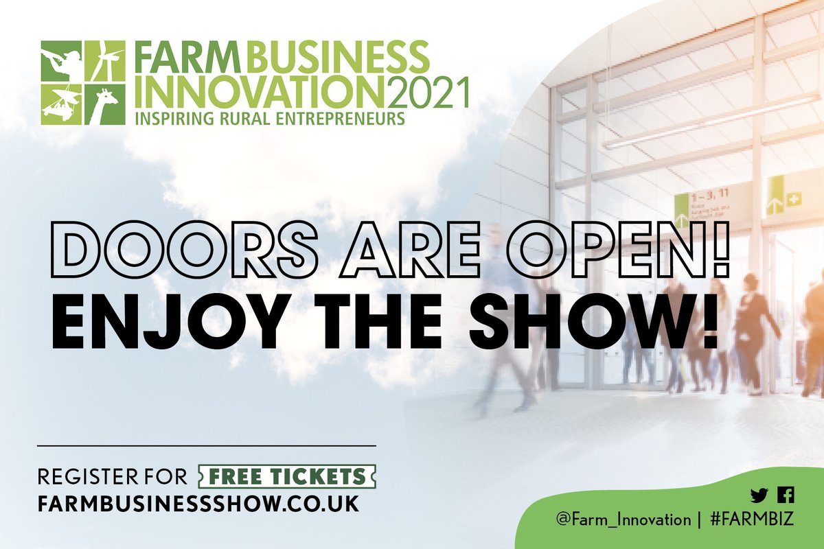DOORS ARE OPEN! 🎉

We can’t wait to see you all today 🥳Let us know what you are most excited for… 

#FarmBiz