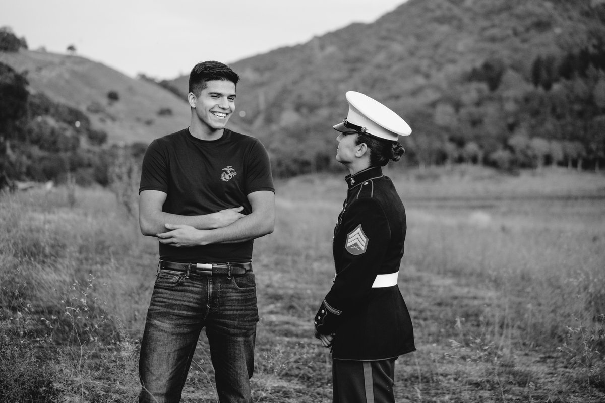 SFOMarines's tweet photo. I chose the Marines because I was drawn to the deep pride they carry. I noticed that this was the only branch that still had that pride instilled in them after they got out. I thought if I can earn the title of 'Marine' I would forever be able to carry that title with me." https://t.co/Eki9lctyXV