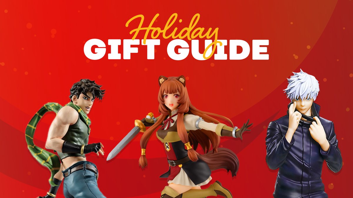 ShopCrunchyroll's tweet photo. Here’s your guide to this season’s best anime gifts! 🎁

GO: https://t.co/ODMO0knhQR https://t.co/kq3PzVRJ23