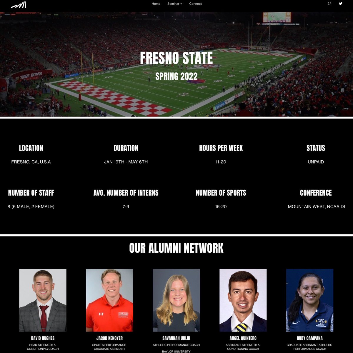 mymomentum_p's tweet photo. @RMcKeefery and the performance staff at Fresno State are welcoming applications for Spring 2022 - join a network of hundreds of established Sports Performance professionals with @RMcKeefery in their corner ๐ฅ โฆyou wonโt regret it. #MMConnect #NextGenCoach #StrongRoots https://t.co/h6CGSCRIS5