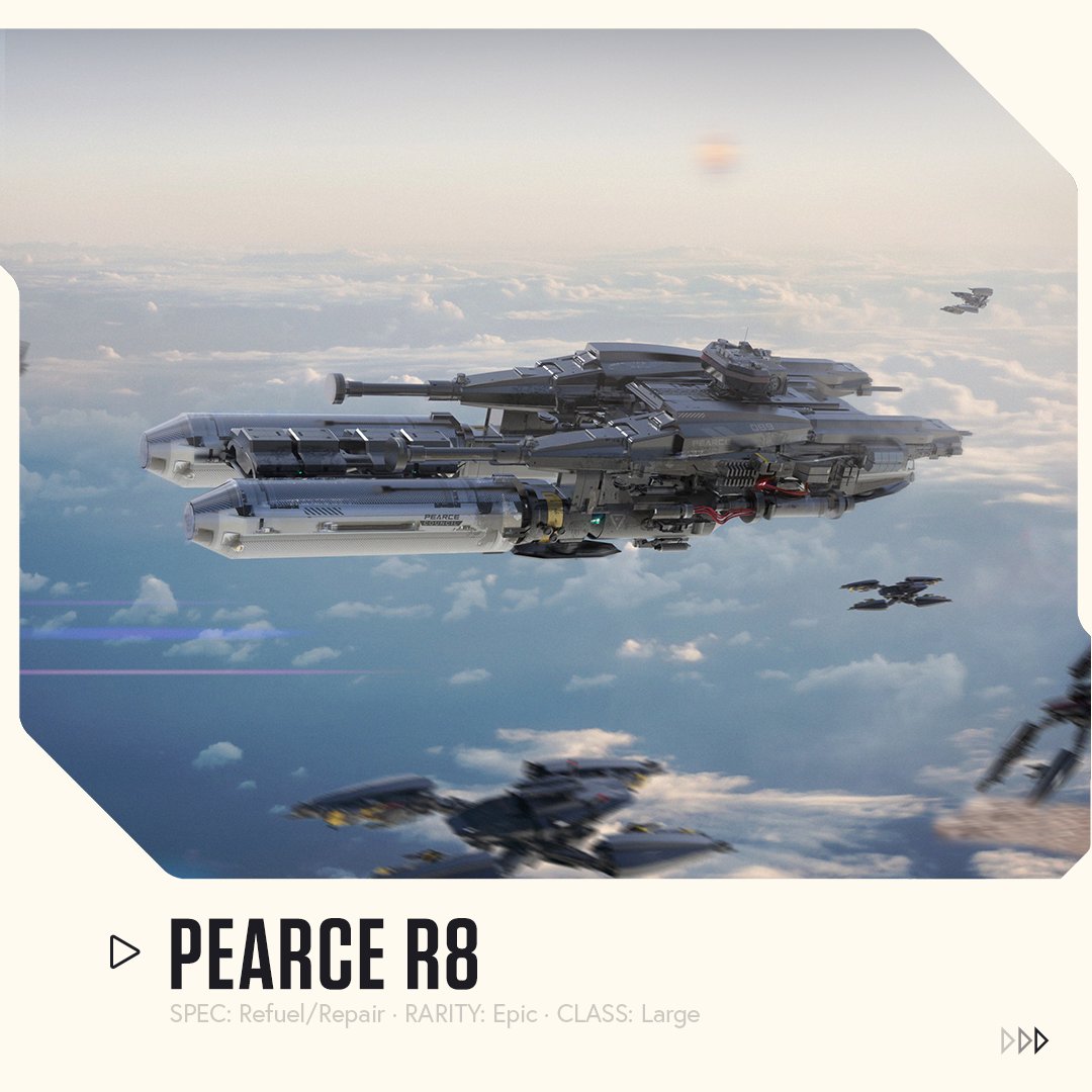 staratlas's tweet photo. WAVE 4 is ON!

The Pearce R8, a true mechanical innovation, has taken off on the Galactic Marketplace: https://t.co/2YdkjeNANh
✨🚀 https://t.co/bjEs6PRctw