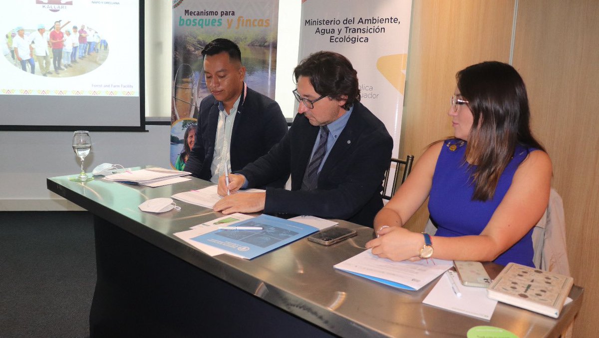 El evento contó con la participación de los representantes de las asociaciones seleccionadas: Corporación de Asociaciones de la Chakra Amazónica, Asociación “Kallari”, <a href="/UNORCAC/">UNORCAC</a>; Organización "PACAT", Corporación Fortaleza del Valle y Fundación Amor 7.8