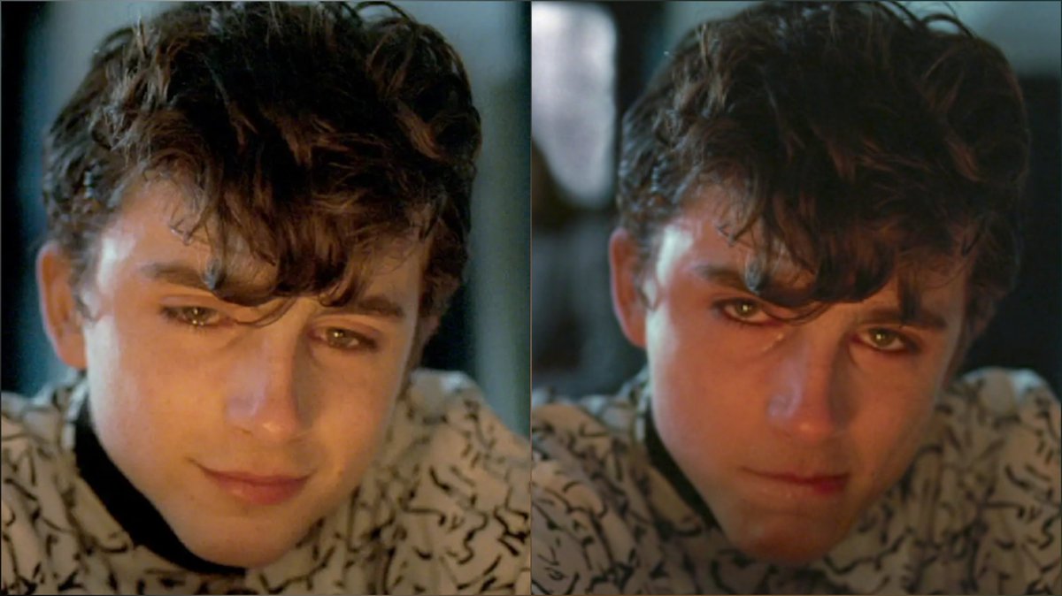 Atrydka's tweet photo. Hands down the best Timothée Chalamet's acting moments: the Gom Jabbar scene in ‘Dune’, ‘Call Me by Your Name’ ending and the ‘Death of a Salesman’ monologue in ‘Miss Stevens’. https://t.co/NXeNSIxDyJ