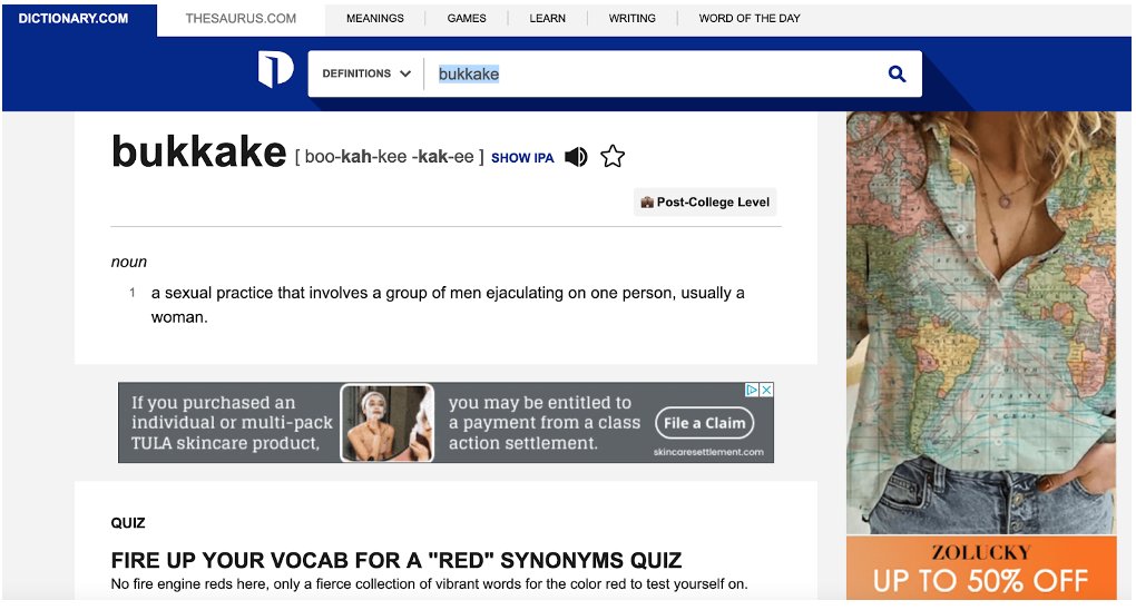 WeAreNoblMedia's tweet image. ADFAIL# 274372893904: No comment.  #adfail #crediblecontent #brandsafety #media #adbuy #noblmedia