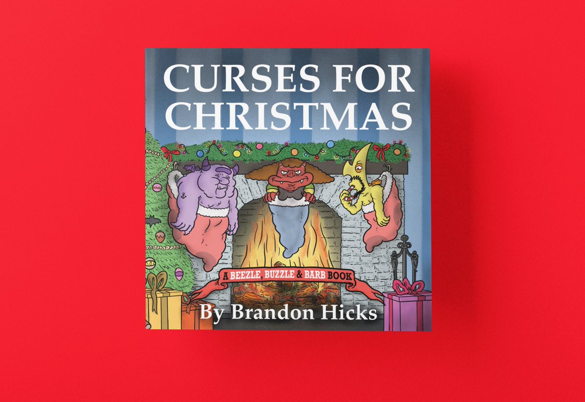 Curses for Christmas: a Beezle, Buzzle &amp; Barb Book by @BrandonrHicks! BUY=> amzn.to/3EZOsVj
A Holiday AntiChrist-mas Carol! Can our demons save Mary Anne from Christmas?
From Humorist Books, get your copy for the holidays! Makes a great gift! #books #gifts #christmas