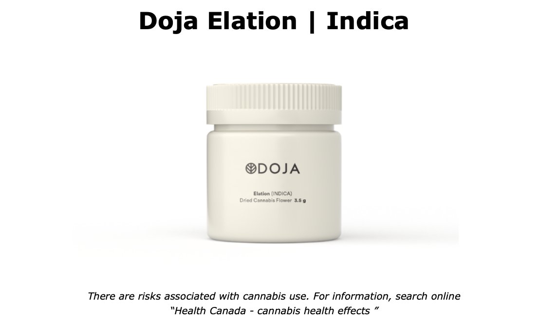 Back in the Spectrum Therapeutics store: Doja Elation. Learn more here: bit.ly/3wCKsXV
#MedicalCannabis