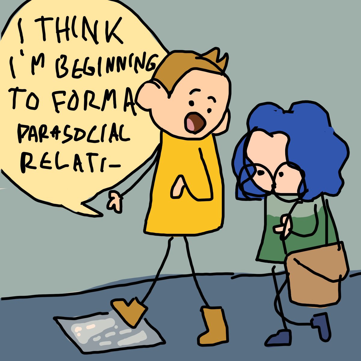 shoomdle's tweet photo. the funniest thing happened when i was walking 2 school today #dailydoodles https://t.co/caGwrpp3K1