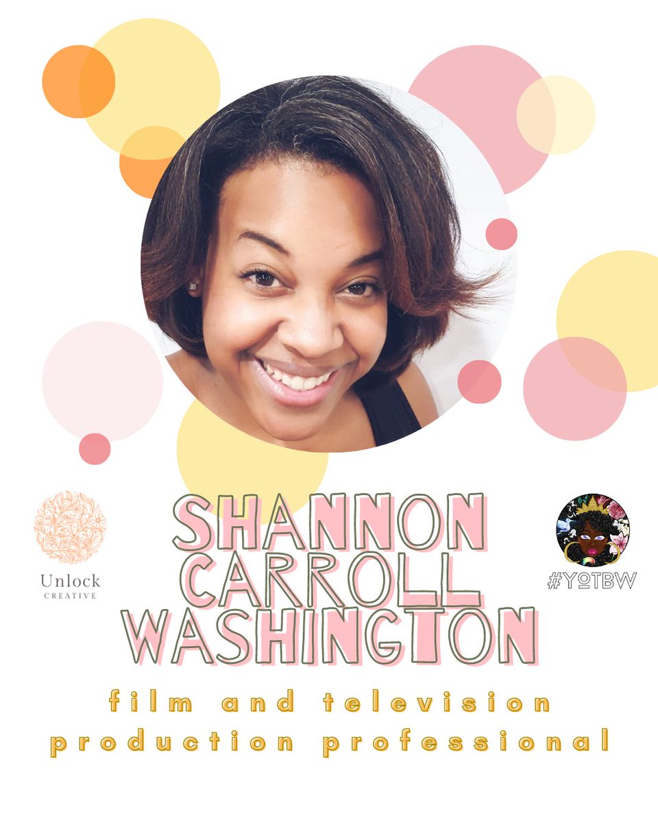 unlockcreative_'s tweet photo. Meet Shannon Carroll Washington, a film and television production professional who brings a flare of innovation with diversity and a sense of humor. #YOTBW #SupportBlackWomen #WomenInBusiness #WomenInFilm #UnlockCreative #CNN #Guckenheimer https://t.co/t83hlRwkn9