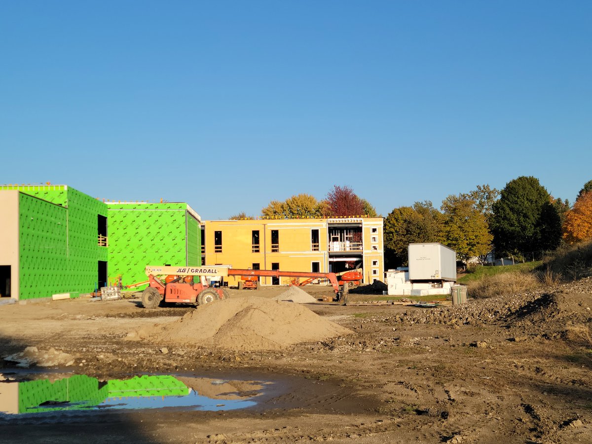 Unit4Schools's tweet photo. Updated images from continued construction progress at the International Prep Academy. 🏗️🏫 #Building4TheFuture https://t.co/ZSYuY69gRl