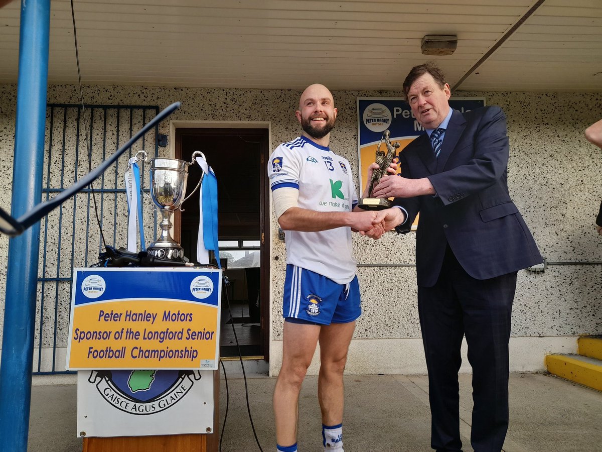 Well done to former Vincent’s player Barry Tierney who won the Longford Junior Championship at the weekend with his club Legan Sarsfields, picking up the man of the match award in the process 🏆

Congrats from all your friends in the Toronto!
#vincentsabu  <a href="/OfficialLDGAA/">Longford GAA</a>