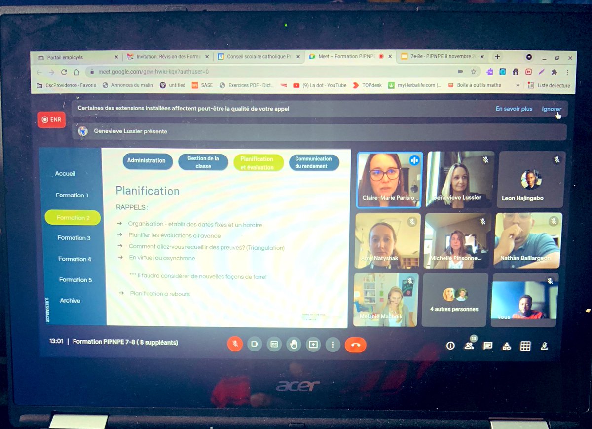 TomIdrine's tweet image. L&apos;équipe péda 7-12 offre une première formation PIPNPE 7-8 cet après-midi. Au menu, NDS PIPNPE, bulletins de progrès, entrevues avec parents, gestion de comportement, commentaires de bulletins et triangulation. #PIPNPE