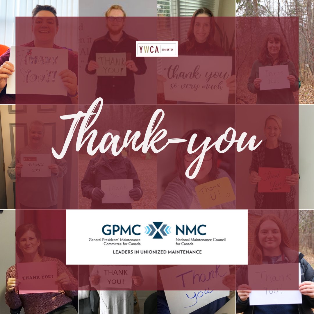 YWCAEdmonton's tweet photo. Many thanks to our friends at GPMC for their generous $25,000 donation to support women and families in our community. #yeg #ywca #ygive https://t.co/yQf1xNaTrA