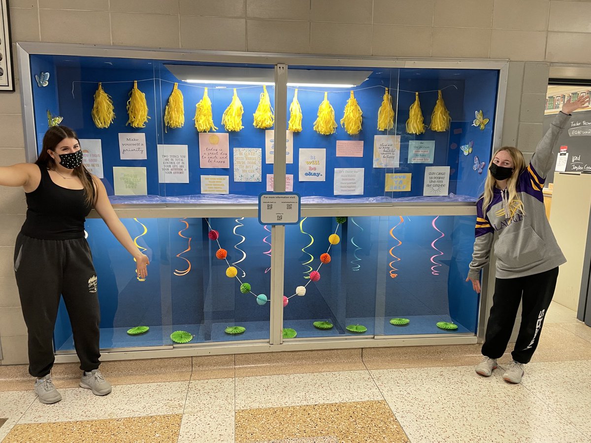 MsLSchaap's tweet image. Student members of our OP Mental Health team provide positive words and supports for our OP community. Check it out!!  ⁦@KristenArmstr18⁩ ⁦@OP_HWDSB⁩