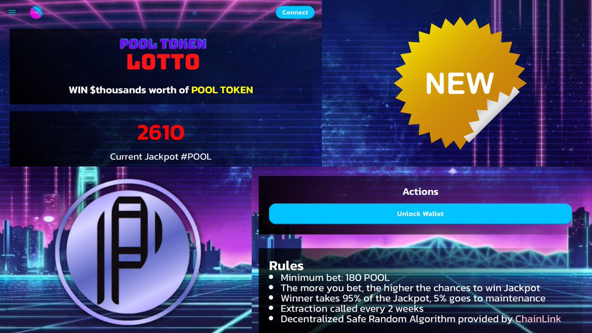 POOLPARTYFINAN1's tweet photo. We have just launched our #LOTTERY section π₯π₯
Visit https://t.co/6mSrwJOYpG
#games #defi #bsc #nft #pooltoken #passiveincome #criptocurrency https://t.co/G5Jq8o7LTN