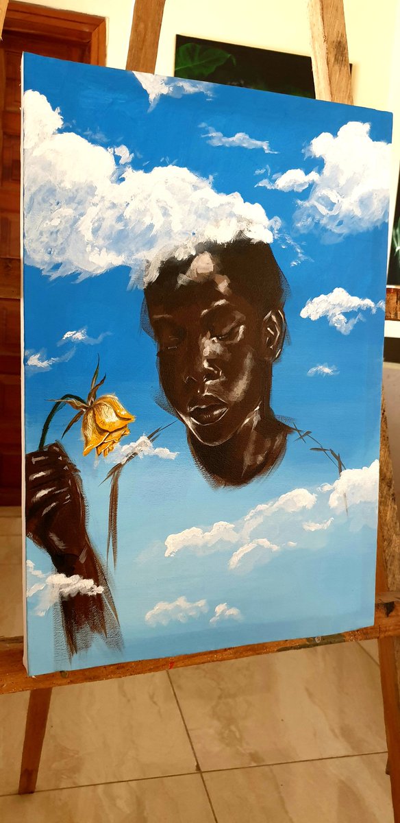 usoro_ini's tweet photo. I've finally decided to start sharing my art pieces here with my 10 followers. 

Thank you for retweeting ❤ https://t.co/LMDZznlK08