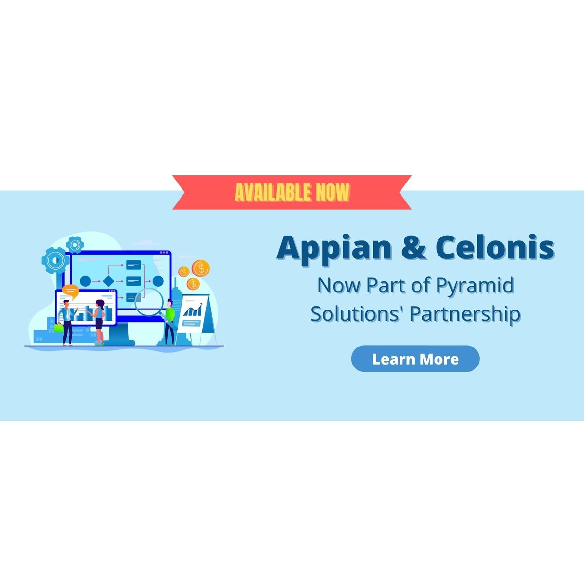 DuBoisPyramid's tweet photo. We've expanded our partnerships with the adoption of Celonis and Appian. Learn how these new partnerships are doing more to serve your organization: https://t.co/CjQqwtDQe5 https://t.co/nGNVUjL3Iv