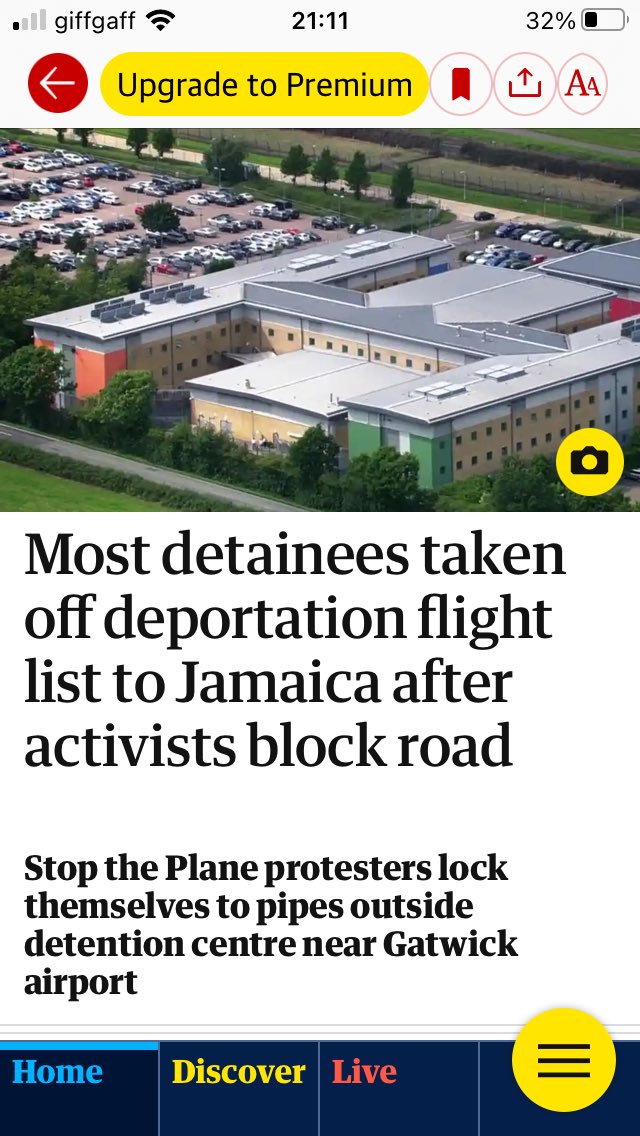 Excellent news. Hats off to all those involved. #stopthedeportations