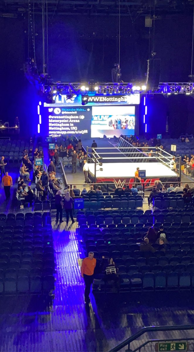 TylerCurtisTC's tweet photo. #WWENottingham we are here and so excited!!!!! https://t.co/1dg7ZLekDQ