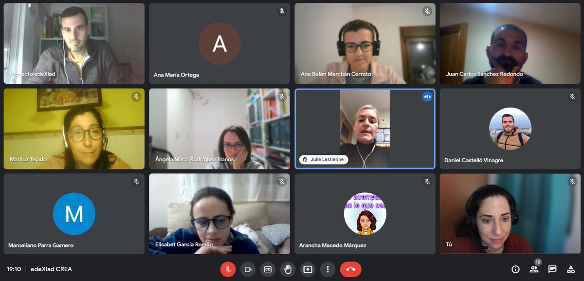 Hoy hemos tenido nuestra primera reunión con los/as participantes del #CREA - Elaboración de equipos de trabajo en marcha para publicar ya mismo la primera obra #ElMarco
