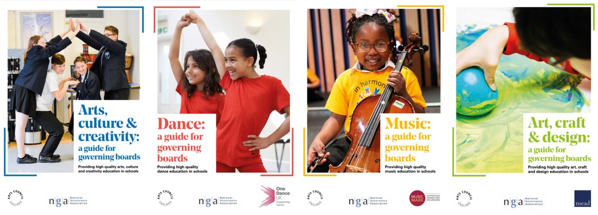 NGAMedia's tweet photo. Learn how your governing board can positively influence cultural education in your school or trust with our cultural education guides for dance, arts and design, and music. 

👉 https://t.co/uwo1jDy9cA

@ace_national @onedanceuk @musicmarkuk @NSEAD1 #CelebrateArtsmark #Artsmark20 https://t.co/ekaOyXNF8i