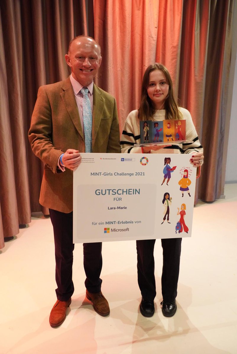 We're extremely proud of Sixth Form pupil Lara-Marie P for scooping first prize in the Austrian Government’s 2021 STEM Challenge for girls.

Read more here: bryanston.co.uk/news/?pid=3&ni… <a href="/BrySci/">Bryanston Science</a> <a href="/Bry6thForm/">Bryanston Sixth Form</a>