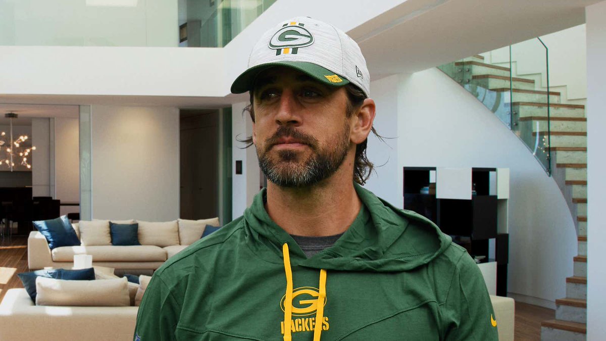 Defiant Aaron Rodgers Says He Can’t Get Vaccinated Because He Only 4 Years Old bit.ly/3DfNrIx