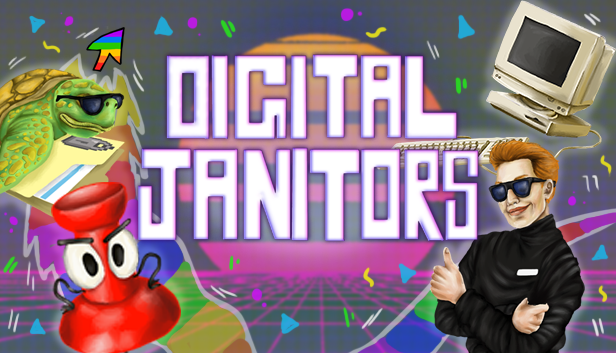 tiredturtlegame's tweet photo. Got an itch for Digital Janitors? Well, you can finally scratch it because we're now on @itchio!
🌟AVAILABLE NOW JUST $9.99 USD🌟
https://t.co/gTYhFnh177
#indiegame #gamedev #ppixelart #indiegames https://t.co/KUWtdlEqcf